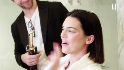 Kendall Jenner Gets Ready for the Vanity Fair Oscar Party