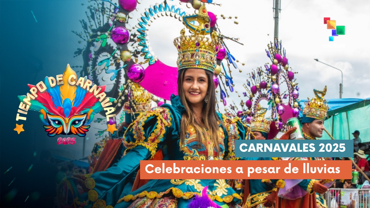 Los habitantes de Cajamarca llevan más de 6 horas en comparsas por carnaval