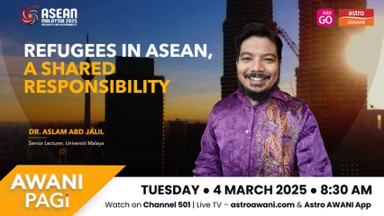 AWANI Pagi: Refugees in ASEAN, a shared responsibility
