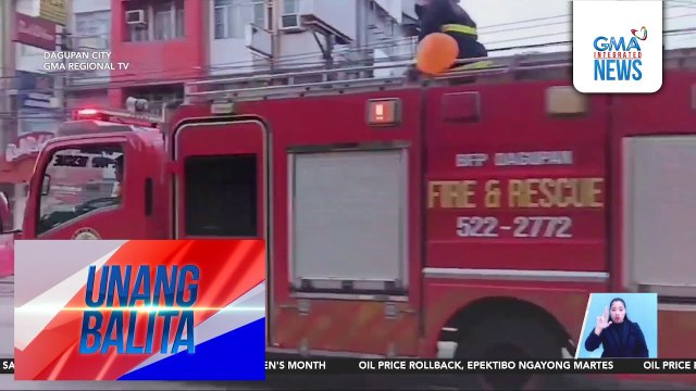 Awareness campaign tungkol sa fire prevention, sinimulan sa Dagupan City | Unang Balita