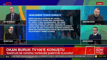 Galatasaray'ın hocası Okan Buruk'tan sert çıkış: Krizde falan değiliz