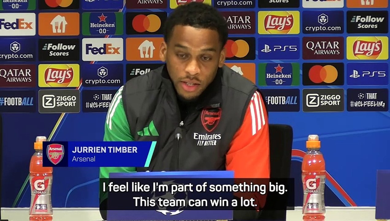 Timber tips Arsenal to end their trophy drought