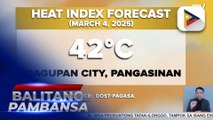 Mainit na panahon, asahan sa malaking bahagi ng bansa ngayong araw dahil sa easterlies