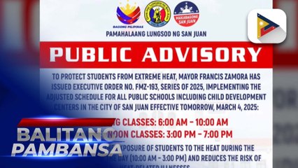 Pasok sa ilang lugar, sinuspinde muli ng LGUs dahil sa inaasahang higit 40°C na temperatura ....