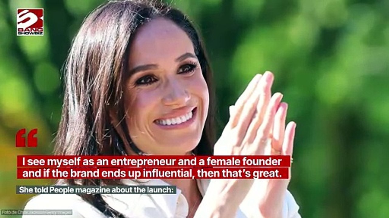 Meghan, Duchess of Sussex rejects ‘influencer’ label – and insists she’s an entrepreneur
