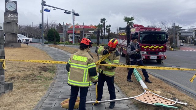 초속 20m 강풍에 제주 피해 속출 / YTN