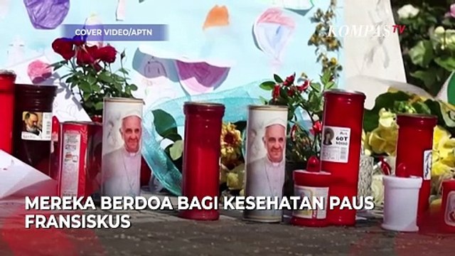 Vatikan Update Kesehatan Paus Fransiskus, Umat Katolik Berdoa di Lapangan Santo Petrus