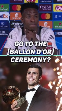 Real Madrid asked me to snub Ballon d’Or ceremony – Vinicius