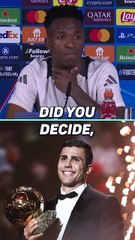 Real Madrid asked me to snub Ballon d’Or ceremony – Vinicius