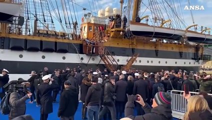 Vespucci a Trieste, al via il Tour mediterraneo