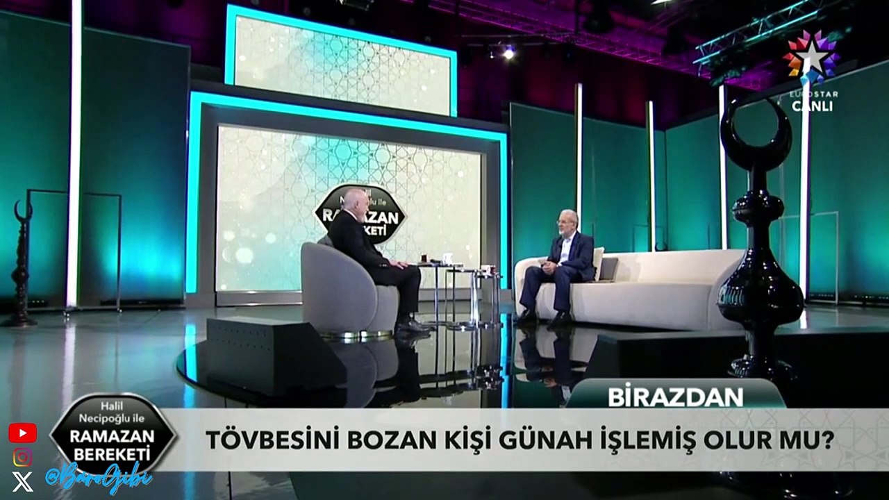 Halil Necipoğlu İle Ramazan Bereketi 3. Bölüm | Kerim Buladı | Konu: Tövbe (3 Mart 2025)
