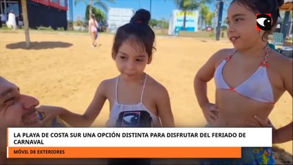 La playa de Costa Sur una opción distinta para disfrutar del feriado de Carnaval