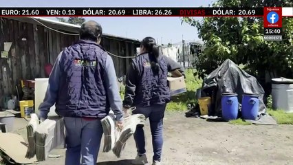 En Acajete, autoridades forran las casas con tetra pak para evitar el frío y las enfermedades