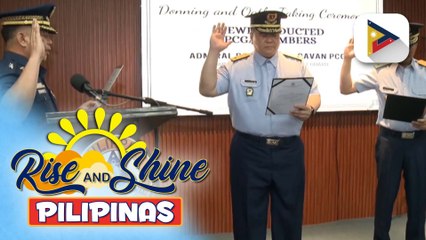 Donning and Oathtaking Ceremony ng newly inducted Philippine Coastguard Auxillary Members....