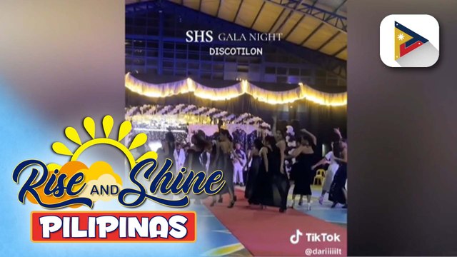 Sunshine Stories | 'Discotillion' dance ng SHS students sa Panique NHS, kinagigiliwan online!
