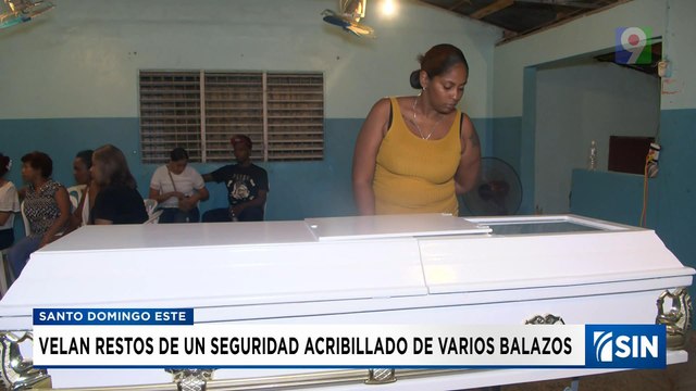 Entre llantos los parientes de seguridad acribillado dan último adiós | Emisión Estelar SIN con