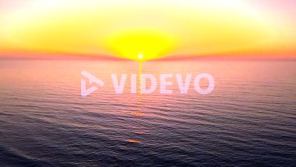 Evening, golden hour sunset over the ocean, 4k drone video