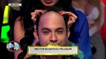 Héctor Garza se quita el peluquín y revela su verdadera identidad