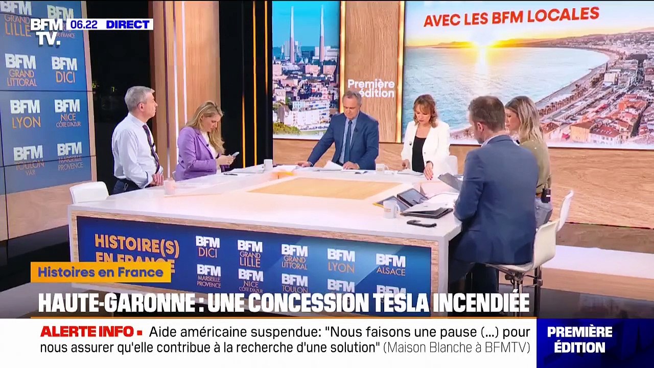 Haute-Garonne: une concession Tesla incendiée près de Toulouse, une enquête ouverte