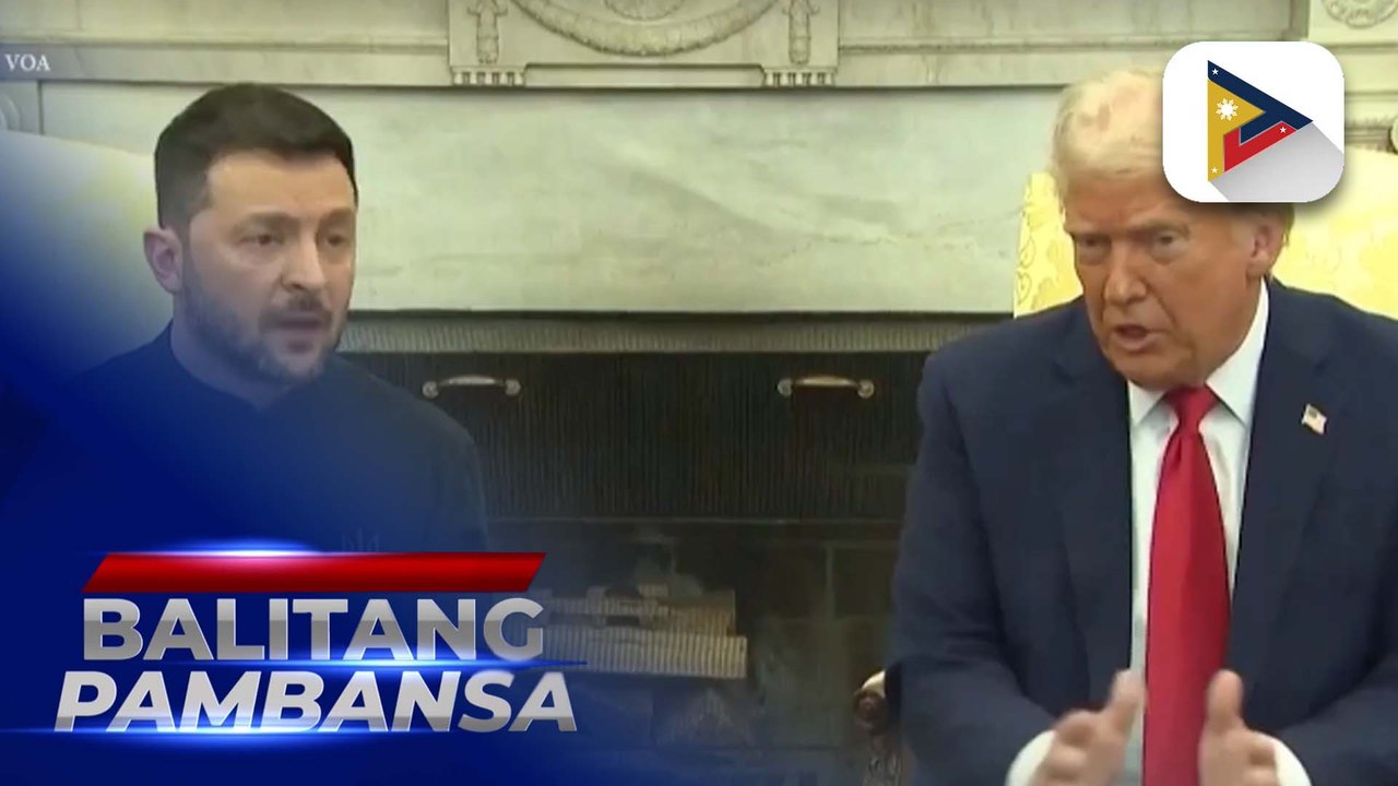 Malacañang, ipinauubaya sa DFA at DND ang pagtugon sa isyu hinggil sa pag-uusap nina U.S. Pres. Trump at Ukraine Pres. Zelensky