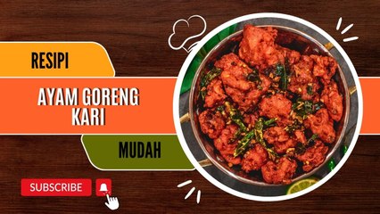 Resipi Ayam Goreng Kari
