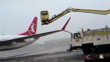 TGS Yer Hizmetleri, 2 binden fazla uçağı kış şartlarında sefere hazırladı