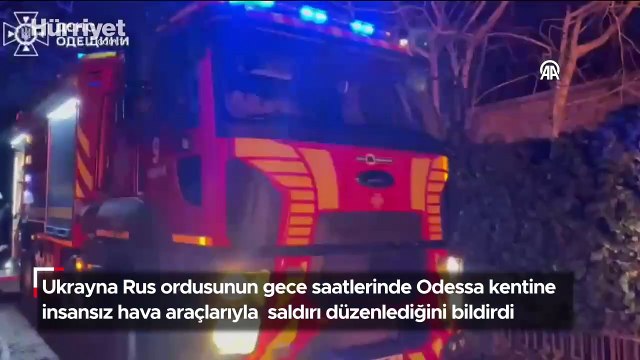Ukrayna açıkladı: Rusya, Odessa kentine İHA saldırısı düzenledi