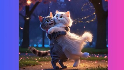 Gentle Lullaby for Babies: Soothing Sleep Music with Dancing Kitties 💤