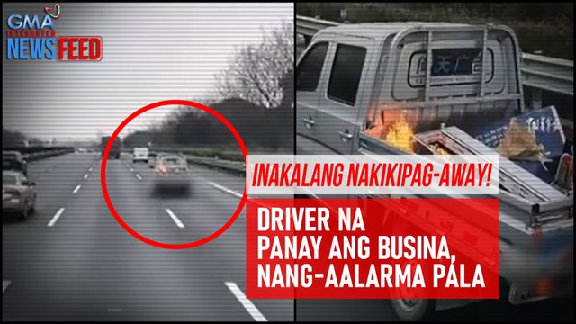 Inakalang nakikipag-away! – Driver na panay ang busina, nang-aalarma pala | GMA Integrated Newsfeed