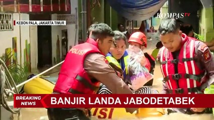 Status Waspada! Ketinggian Air di Pintu Air Manggarai Capai 820 Cm