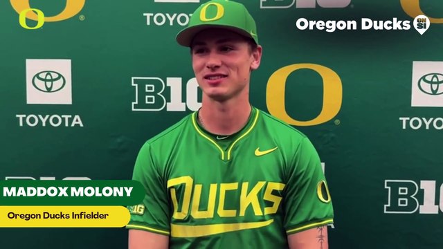 Oregon Ducks Infielder Moddox Molony Discusses Performance Against Columbia
