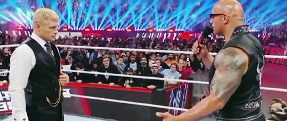 WWE ELIMINATION CHAMBER 2025 JOHN CENA & THE ROCK ATTACK CODY RHODES