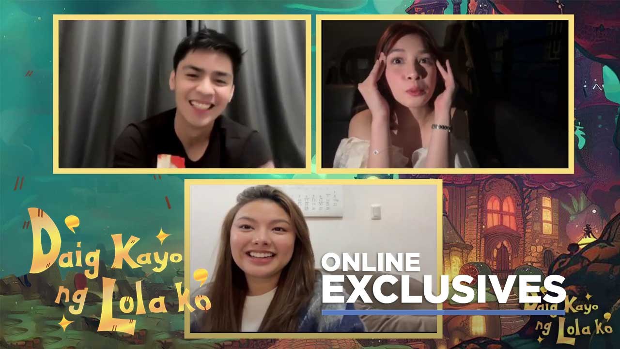 Daig Kayo Ng Lola Ko: Vince Crisostomo and Zonia Mejia share a special bond with their characters!