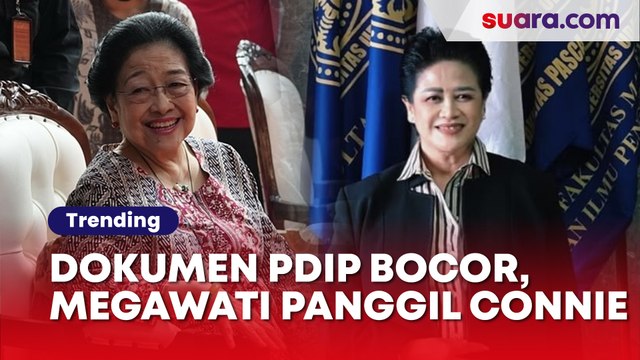 Dokumen Rahasia PDIP Sempat Bocor, Megawati Panggil Connie Bakrie