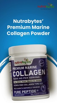 Premium Marine Collagen Powder – 10,000mg Pure Peptides for Radiant Skin & Wellness!