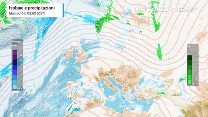 Poderoso anticiclone apre il mese di marzo, ma compaiono segni di cedimento