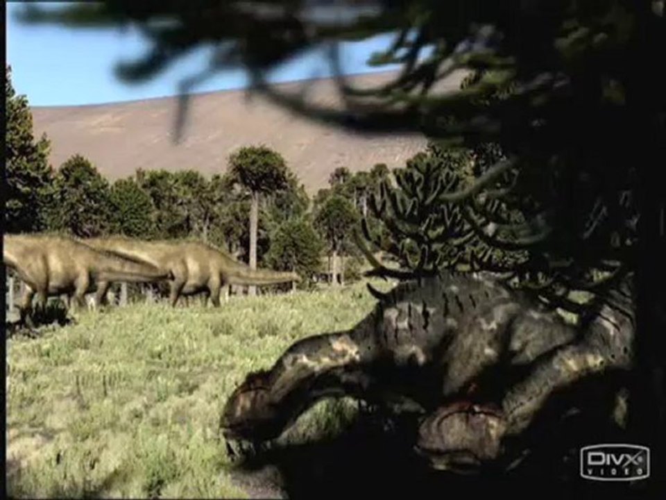Sur la terre des dinosaures- Brachiosaurus et diplodocus