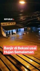 Hujan Semalaman, Banjir Landa Bekasi