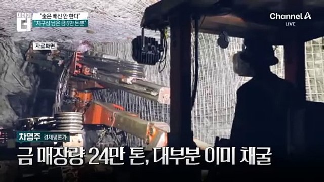 채널A 건물, 황금으로 덮을 수 있다!