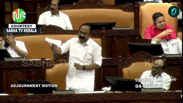 സ്പീക്കർ ഷംസീറും വിഡി സതീശനും തമ്മിൽ നടന്ന വാക്പോര് | vd satheesan and speaker shamseer