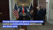 Trump intensifie sa guerre commerciale contre ses partenaires