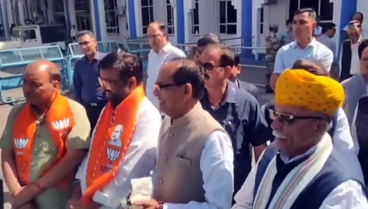 केंद्रीय कृषि मंत्री शिवराज सिंह चौहान पहुंचे ज...