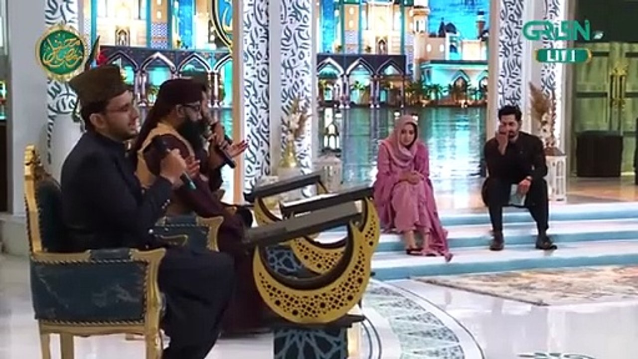 ALLAH Humma Salle Ala - Darood - Mehfil e Manajat - Rabia Anum & Danish Taimoor - Green TV