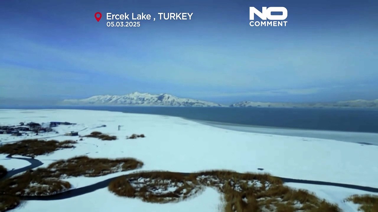 Schneefall in der Osttürkei schafft postkartenreife Landschaften