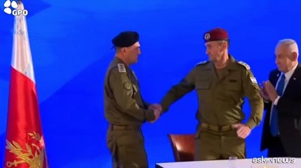 Il nuovo capo dell'esercito di Israele: "momento storico"