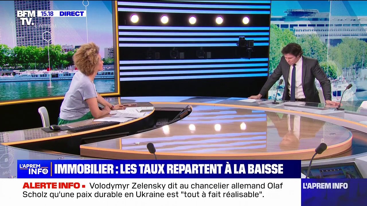 Baisse des taux immobiliers: le taux d'emprunt moyen est à 3,3%