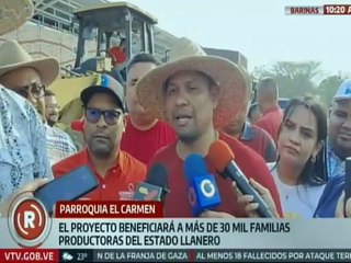 Barinas I En la pquia. El Carmen recuperarán tres mil 150 kilómetros de vialidad agrícola