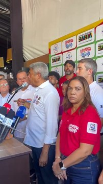 Jerônimo agradece Bruno Reis pela parceira firmada no Carnaval: 'Festa de todos nós'