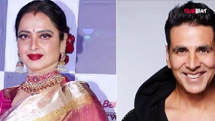 Akshay Kumar को Rekha ने किया स्टेज पर Ignore, Abhishek Bachchan को लगाया गले, Video Viral