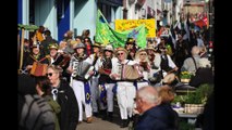 Penzance celebrates St Piran’s Day in glorious sunshine